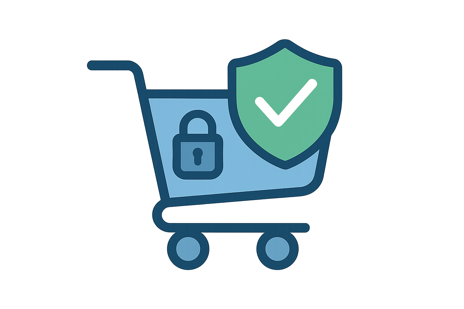 agora gera me outro icone mas agora de secure hassle-free checkout